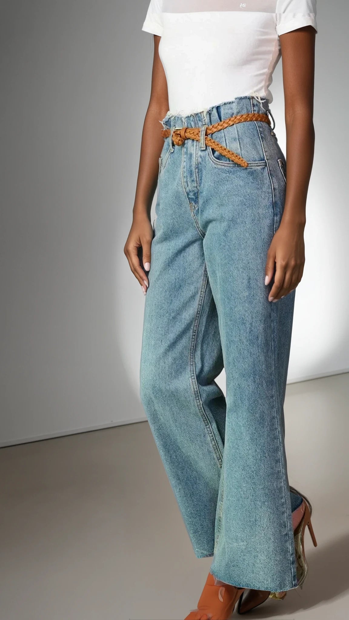 SELENES High Waist Denim