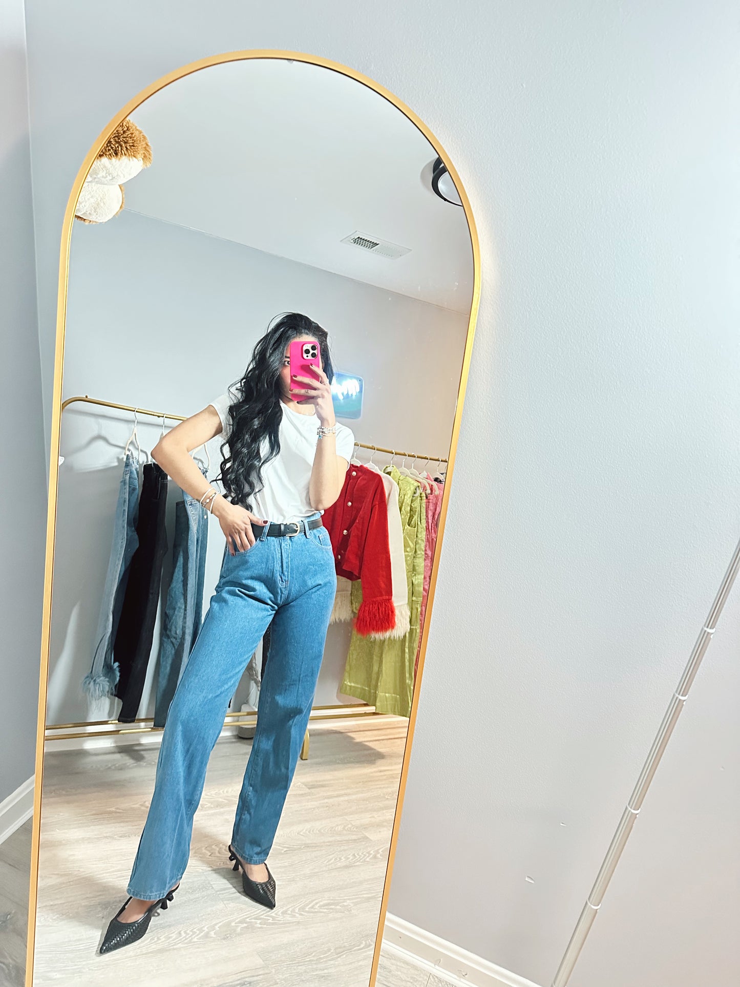 Highwaist Blue Jeans