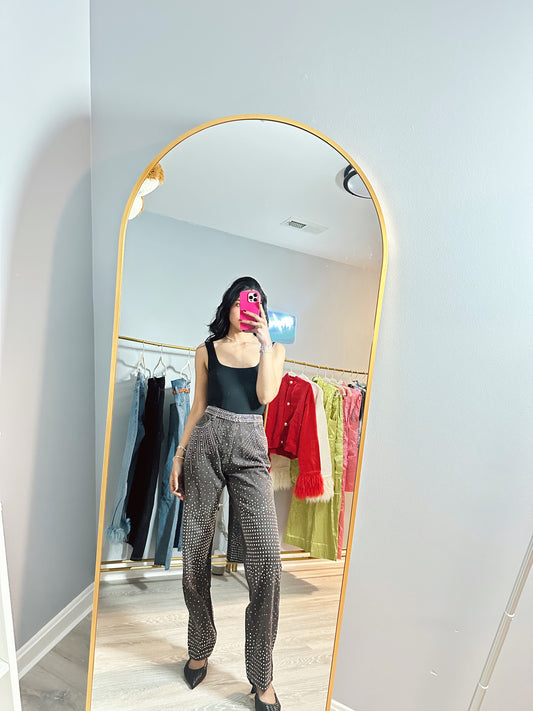 Studs Wide leg pants