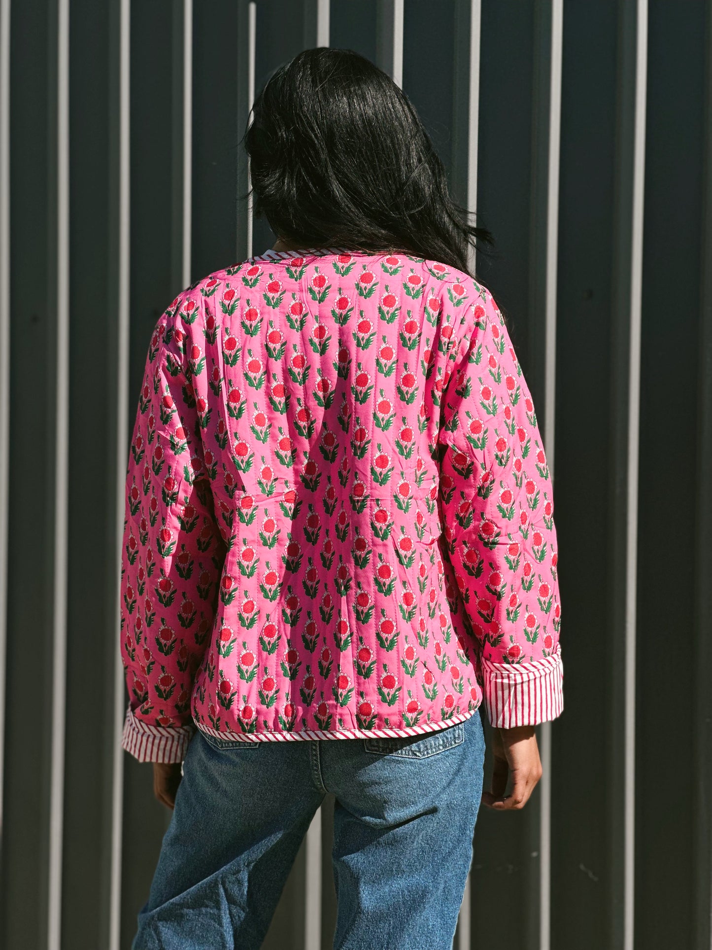 Floral Print Jacket