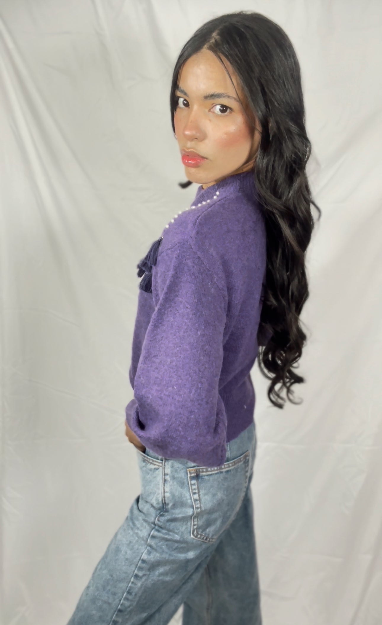 Fuzzy Pullover Sweater