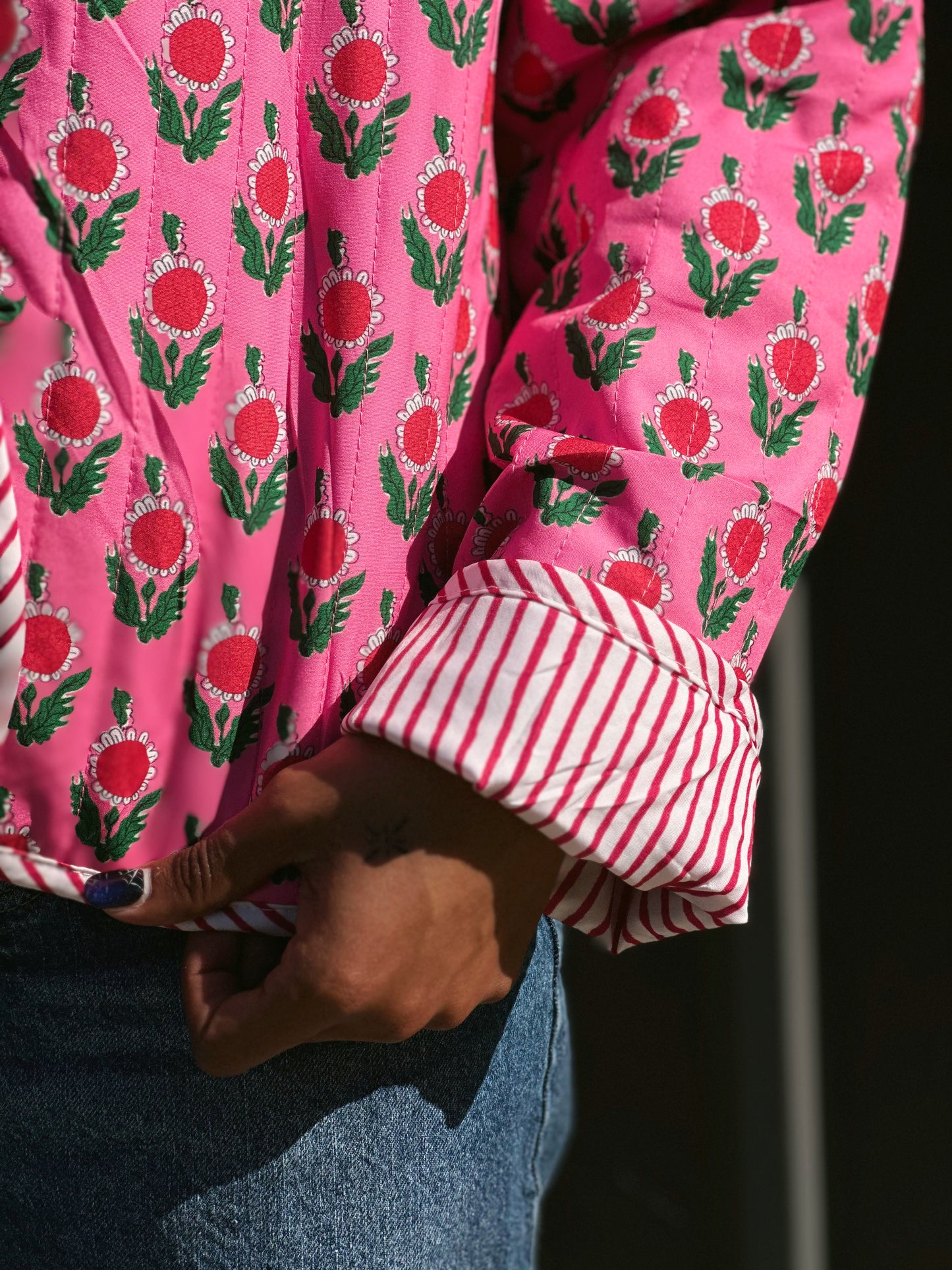 Floral Print Jacket