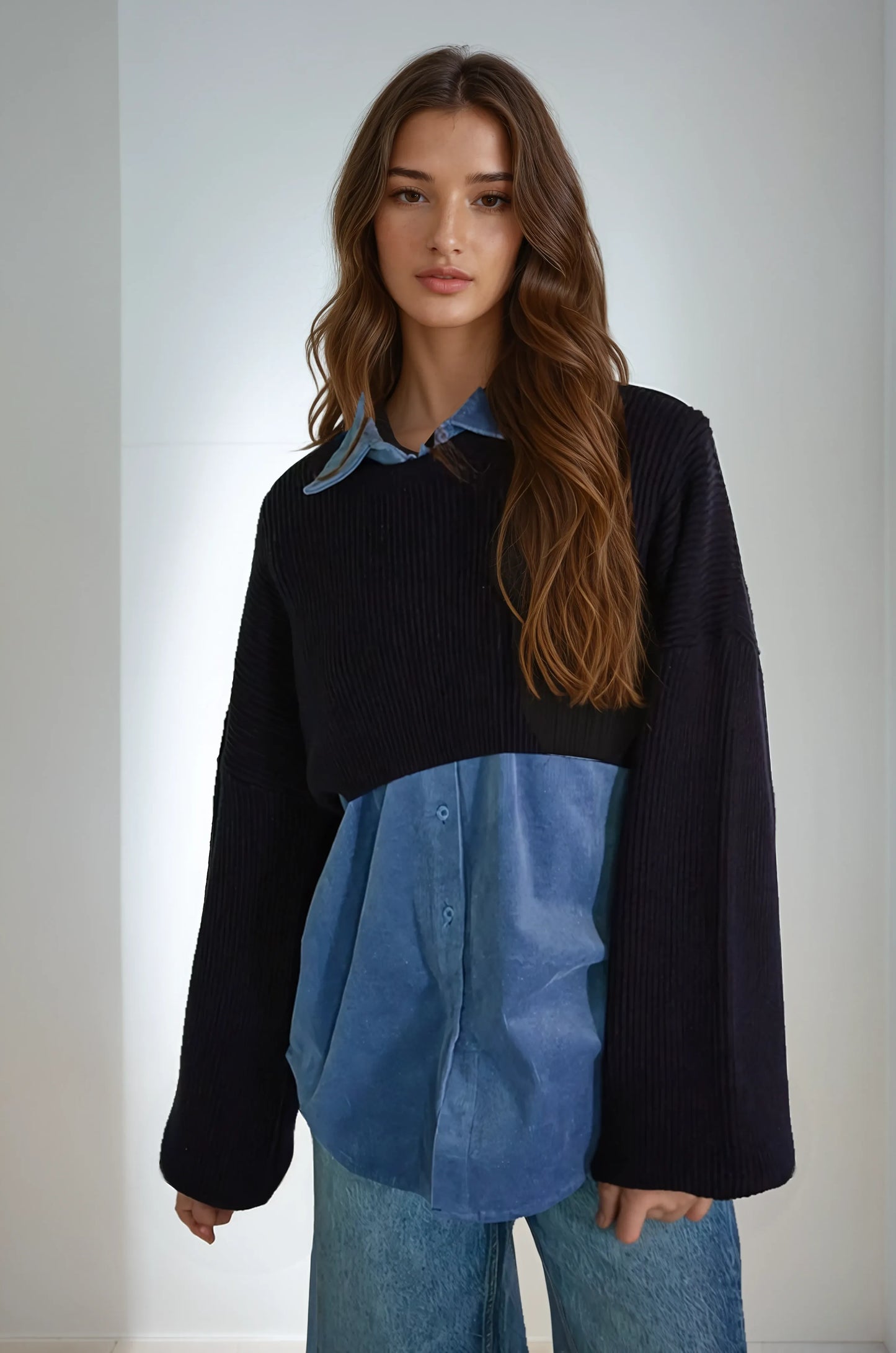 The Oslo Layered Knit